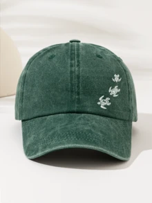 1pc Washed Baseball Cap With 4 Cute Little Turtles, Fashionable Minimalist Casual Versatile Style, Sun Protection All-Season Unisex, Outdoor Sports Adventure Beach Vacation - Washable Cap 4 - View 26