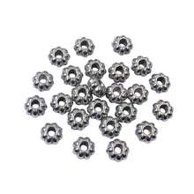 10pcs Stainless Steel Pumpkin Spacer Beads Charms DIY Jewelry Making Accessories For Necklace Bracelet Crafts Findings - Spacer Beads - View 4