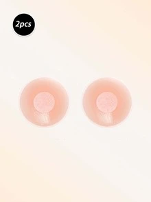 2pcs/10pcs Invisible Bra Pads, Flower Design, Soft Silicone Invisible Design, Comes With Blue Christmas Style Jar, Suitable For Daily Wear, Travel, Party, Pool, Home And Formal Occasions, Suitable For Backless Sleeveless Evening Gowns, Daily Wedding Dresses And Matching Accessories - Multi-color - View 12