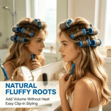 12pcs/24pcs/36pcs Hair Curling Rods, Styling Tool Set, Manual Hair Curling Rods Set, Create Voluminous Curly Hairstyle, Natural Hair Curling Rods, Cold Perm Hair Curling Rods, Hair Curling Rods Styling Hair Care Tools - Multicolor - View 9