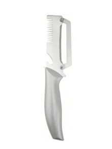 Heavy-Duty Stainless Steel Peeler And Slicer, Thick Blade. Suitable For Various Fruits. This Multi-Functional Peeling And Vegetable Slicing Tool Is A Practical Kitchen Gadget For Home Use And Outdoor Picnics. , Portable Kitchen Gift, Holiday Gift - Multicolor - View 14