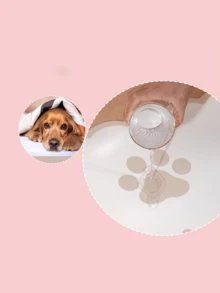 1pc Pet Feeding Mats, Suitable For Cats And Dogs, Non‑Slip, Splash‑Proof And Easy To Clean, Helps Protect Floors Against Food And Stains For Neat Surfaces - Multicolor - View 4