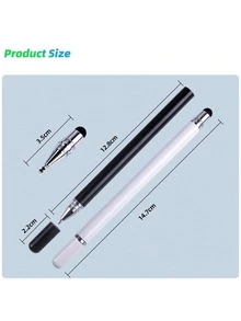 Dual-Tip Capacitive Stylus Pen, Compatible With Tablets, Phones, PC, Tablet, Universal 2-In-1 Digital Display Touch Pen, Suitable For Tablet Drawing And Phone Use, Compatible With Capacitive Touchscreens, Portable Smart Touch Pen Accessory Tool - Rose Gold - View 4