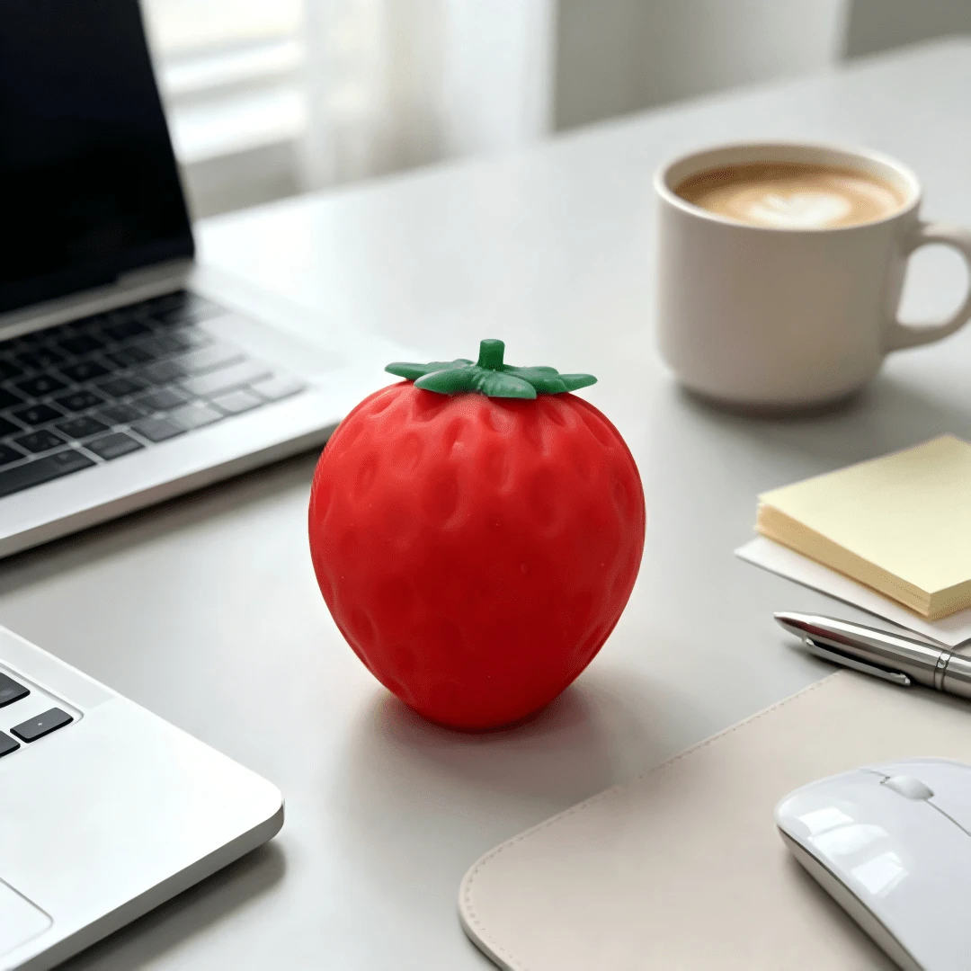 Tachimi قطعة واحدة من بضائع الفراولة الممتعة القابلة للجمع، لعبة حسية ناعمة ومقرمشة، مختارة على نطاق واسع لأنشطة الترفيه المتعلقة بالألعاب، مناسبة لعرض الهوايات وتجميع المجموعات الخاصة، تُشحن عشوائيًا - متعدد الألوان - مشاهدة 1