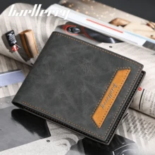 Baellerry Men's Wallet Korean Style Open Design Multi-Slot Card Holder Slim Soft PU Leather Fashion Coin Purse - Multicolor - View 8
