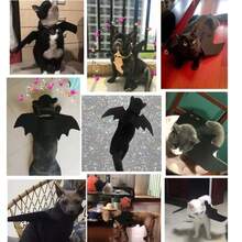 Pet Bat Wings, For Cats, Halloween Party Decoration, Dog Leash And Collar, Bat Cosplay Costume, Cute Puppy And Kitten Costume Accessories - Multicolor - View 5
