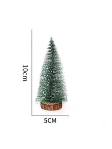 45cm Desktop Mini Christmas Tree, Artificial Small Christmas Tree With Star Top And Hanging Decorations, Home Office Christmas Party Tabletop Holiday Centerpiece (No Lights Included, Lights Need To Be Added Separately) - Multicolor - View 11
