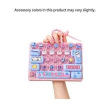 1/2/5pcs 26-Key Mini Keyboard Keychain, Silicone Material, Clickable Design, Cute Cartoon Stress Relief Toy, Portable Pocket & Desktop Decor Accessory, Fun Creative Office Gift - Multicolor - View 12