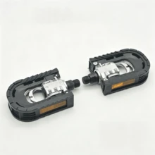 1 Set Aluminum Folding Pedals For Mountain Bike/Folding Bike, Universal Quick Release Lightweight - Multicolor - View 9