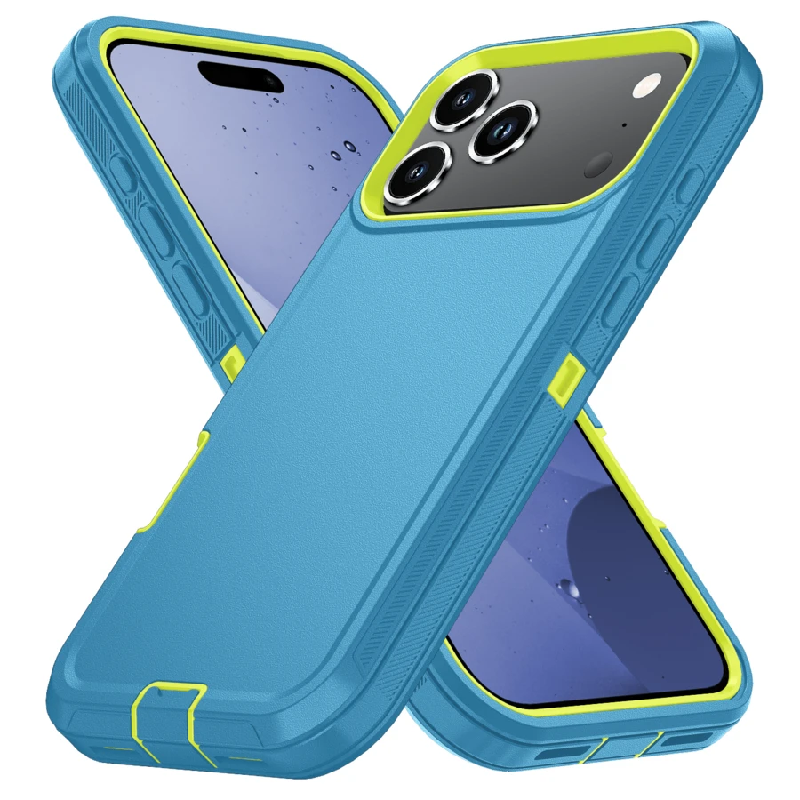 耐用 3 合 1 保護殼，相容 iPhone、Galaxy、HONOR 及其他手機