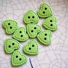 10/20pcs Heart-Shaped Two-Hole Buttons - Hand-Sewn Clothing Heart Buttons, DIY Handmade Sewing Supplies, Durable Plastic, Suitable For Sweaters, Pajamas, Knitwear, Hats, Embroidery, Needlework, Crochet And Handmade Crafts - One Size - View 9