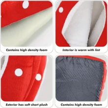 1PC Household Solid Color Parrot Warm Nest Hammock - A - View 6