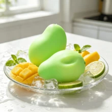Tachimi 1pc Mango Leisure‑Oriented Toy Pieces, Squishy Crunchy Sensorytoy, Widely Adopted For Toy‑Centered Pastime, Suitable For Hobby Showcase And Private Toy Collection Curation Shipped Randomly - Multicolor - View 6