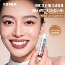 FOMIX Concealer Cair dengan Daya Tutup yang Baik, Ringan, Melembapkan, Memberikan Rasa Alami pada Kulit, Halus Tanpa Mengkerut, Tahan Lama dan Dapat Dibangun Lapisannya, Menutupi Lingkaran Hitam, Noda, Kemerahan, dan Warna Kulit Tidak Merata, Mudah Dibaurkan, Cocok untuk Wajah dan Bawah Mata, 02# Natural - 02# Warna Alami - View 4