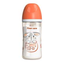 1pc 80ml/2.82oz, 240ml/8.11oz Mini Standard Neck Glass Baby Bottle, Suitable For 0-3 Months/3 Months And Above, Borosilicate Glass, Meets Different Stage Needs, Cute Pattern, Fully Detachable, Suitable For Newborn Gift, Christmas Gift - Multicolor - View 13