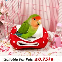 1PC Household Solid Color Parrot Warm Nest Hammock - A - View 3