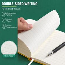 Portable A6 Pocket Notebook With Pen Holder, Compact Lined Journal With Snap Closure For Notes, Planning, Work & Travel - A6 - View 6