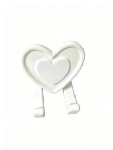 1pc Heart-Shaped Desktop Phone Stand, Durable Anti-Fragile ABS Plastic Material, Desktop Decor Ornament, Creative Small Gift, Suitable For Bedroom And Desk Phone Holder, Also Can Be Used As Decoration And Photography Prop - Multiple Styles - View 11