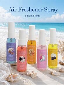 Brazil Beach Series Alcohol-Free Fragrance Spray, Long-Lasting Air Freshener, Limited Edition Combo Set, Suitable For Indoor And Outdoor Use. Blending Vanilla, Coconut, Floral, Fruity And Citrus Notes, Multi-Layer Design, Elegant And Charming, Using Rich Layered Fragrance Formula. Long-Lasting Scent, Effectively Eliminates Odors. Suitable For Daily Personal Use Or As A Thoughtful Gift. - Multiple Styles - View 3