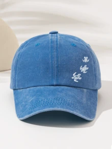 1pc Washed Baseball Cap With 4 Cute Little Turtles, Fashionable Minimalist Casual Versatile Style, Sun Protection All-Season Unisex, Outdoor Sports Adventure Beach Vacation - Washable Cap 4 - View 17