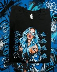 Bichota Shirt|  Shirt| Custom Bichota Shirt| |  Giftspanter Missguidded Anna Pepe  Woman - Black - View 1