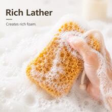 Soft Exfoliating Bath Sponge With Hanging Loop, Body Shower Sponge For Cleansing & Daily Bathing - View 5
