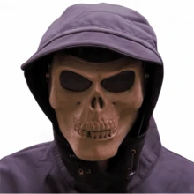 M02 Skull 2nd Generation Outdoor Hunting Full Face Protective Mask, Real-Life CS Protective Mask, Halloween Mask, Metal Mesh Eye Protection, PP Material, Wear-Resistant, Lightweight, Loose Fit, Comfortable Wear, No Head Pressure - Multicolor - View 4