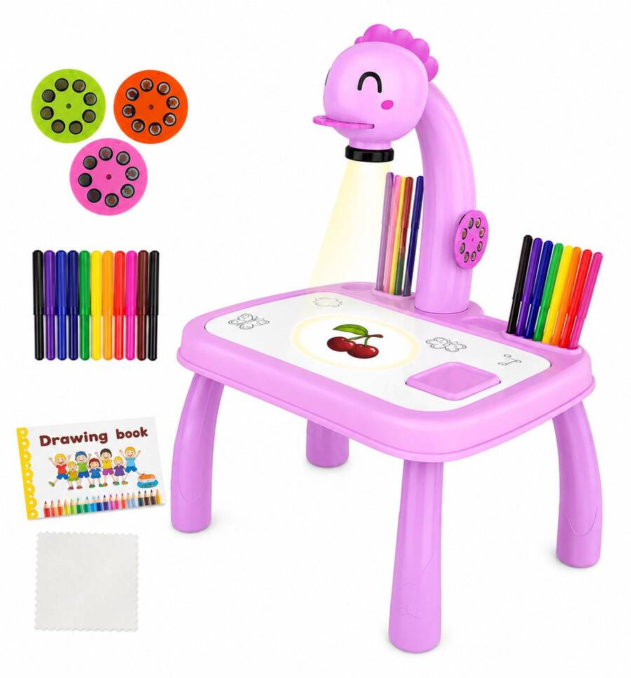 Kids Doodle & Scribbler Boards - Rose Red - View 1