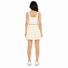 Li-Ning Women's Tennis Series Ice-Feel Sun Protection Skort AKSV938 - Mother Of Pearl White - View 7