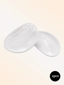 1pc/2pcs Transparent, Khaki, Pink Silicone Breast Pads, Soft Cup Design, Invisible Shoulder Strap, Suitable For Daily Wear, Work, Office, Knitwear, Tops, Party And Club Looks. Soft Teardrop Shaped Pads, Suitable For V-Neck Tops, Naturally Fit Body Shape, Universal Left/Right - Multi-color - View 19