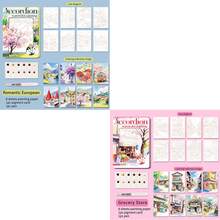 4pcs Watercolor Painting Book, 4 Styles Set, Coloring Book, Doodle Book, Suitable As Holiday, Birthday Gift, Travel Vacation Portable Leisure Painting Book - Sets - View 13
