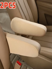 Car Front Seat Armrest Cover, Washable Protective Cover, Car Dust-Proof Cover Directly Replaces Center Console Armrest Cover, Dust-Proof Wear-Resistant Practical Easy To Clean Universal Accessory, Suitable For Sedan, SUV, Truck And Van, Essential Gift For Drivers - Multicolor - View 3