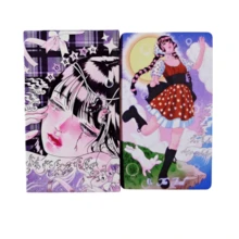Vintage Anime Style Tarot Deck, 78‑Piece Art Tarot Cards Set, Fortune Telling Game Cards For Divination, Party Entertainment Card Game - Multicolor - View 3