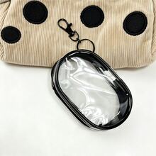 1pc Portable Mini Transparent Zipper Storage Bag, Multi-Functional Jewelry Organizer, Suitable For Earphones, Power Bank, Keychain, Rings, Perfume, Travel Accessories, Unisex, Travel Essential (Keychain Style Random), Holiday Essential - Multicolor - View 11