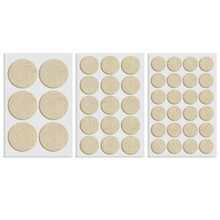 Household Table And Chair Leg Protection Pad, Furniture Floor Protection Pad, Felt Pad Combination, Furniture Felt Pad Set, Used For Hardwood Floor Protector, Anti Slip Chair Leg Pad, Furniture Floor Protector - Apricot - View 7