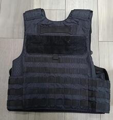 Tactical Vest TP Adjustable Plate Carrier - Black - View 4