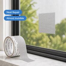 1pc Window Screen Repair Patch, Self-Adhesive Waterproof Mesh Repair Tape, 5cm X 2m Cuttable Fine Mesh Tape, Used For Repairing Holes And Tears, Mosquito Net Insect Screen Repair, Strong Adhesion, Easy To Apply Window Screen Door Repair Tool, Grey/White/Black, Home DIY Use - Upgraded Version - View 8