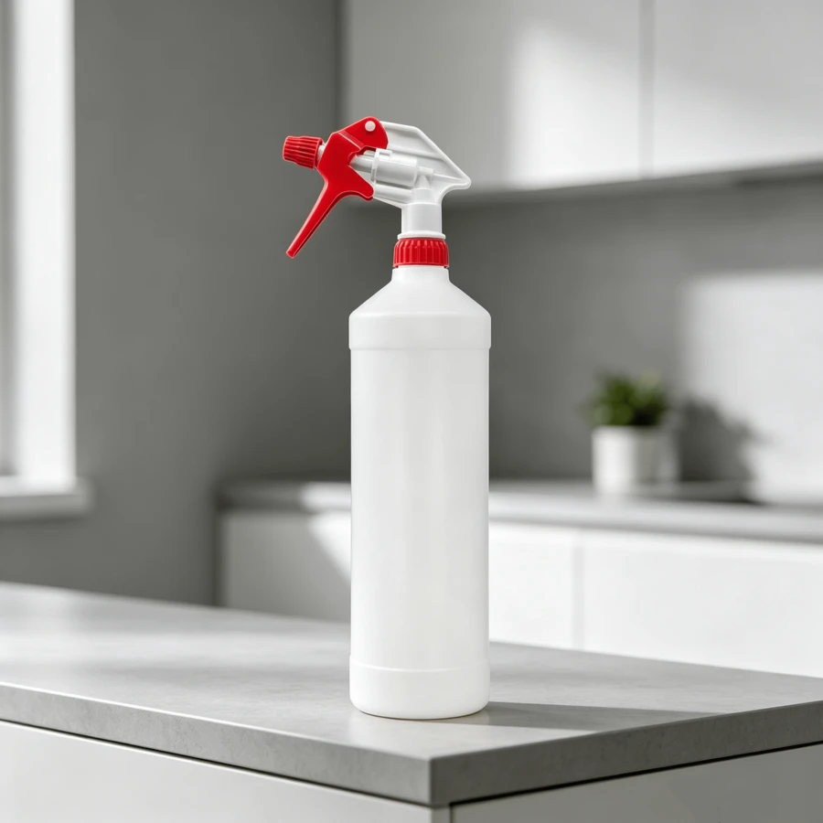1 Spray Bottle, 1 Liter, Pumpable, Suitable For Cleaning Agents, Oil, Crafts, Hobbies, Cosmetics, And Household Use - 1pc - View 1