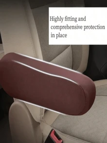 Car Front Seat Armrest Cover, Washable Protective Cover, Car Dust-Proof Cover Directly Replaces Center Console Armrest Cover, Dust-Proof Wear-Resistant Practical Easy To Clean Universal Accessory, Suitable For Sedan, SUV, Truck And Van, Essential Gift For Drivers - Multicolor - View 6