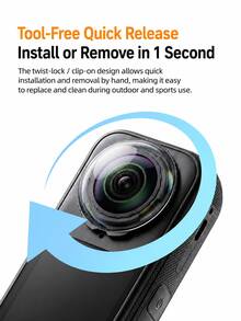 Insta360 X5 鏡頭保護蓋 2入,360 相機鏡頭保護罩,高畫質透明光學玻璃保護鏡片,輕量保護鏡,適用於旅行 Vlog、戶外探險與日常拍攝 - 查看 8