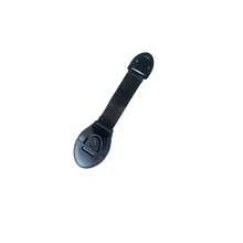 1/3/4/6/10pcs White Plastic Safety Belt Cabinet Locks, Home Use Drawer Safety Protection Locks - Black - View 9