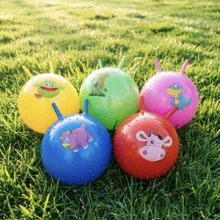 1 Piece 40cm, Inflatable Bouncy Ball, Indoor Sports, Explosion-Proof, Good Quality - Pink - View 2