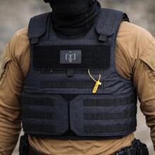 Tactical Vest TP Adjustable Plate Carrier - Black - View 7