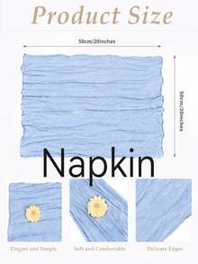 1/5 Pcs Light Blue Tulle Table Runner/Tablecloth, Soft Fluffy, For Weddings,Wedding Decor,Room Decor,Home Decor,Kitchen Deccor,Party Decor,Can Be Used As Chair Back Ties,Festivals, Engagement And Other Occasions - Baby Blue - View 20