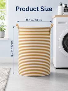 Large Foldable Laundry Basket With Handles, Houndstooth Fabric Storage Hamper For Clothes, Towels, Toys And Blankets, Collapsible Organizer Bin For Bedroom, Bathroom, Laundry Room, Closet And Home Storage - View 7