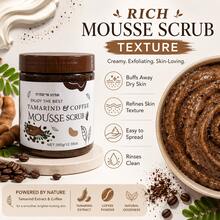 Zkzr 350g Body Exfoliating Mousse Scrub, Infused With Tamarind And Coffee, Gentle Scrub Texture, Easy To Rinse, Removes Dull Dead Skin, Reveals Fresh Radiance, Suitable For All Skin Types Home SPA Care, Unisex - Coffee - View 6