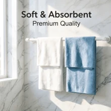 3pcs No-Drill Multi-Color Telescopic Rods With Matching No-Drill Transparent Strong Adhesive Rod Clips, Designed For Bathroom, Kitchen, Window And Other Spaces, 1 Rod With 2 Hanging Hooks, Stable Load-Bearing And Non-Detachable - A - View 2