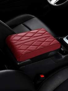 Four Seasons General Motors Armrest Pad Height Increasing Pad PU Leather Central Armrest Box, Car Central Armrest Box Pillow Protection Pad, Car Interior Decoration Pad, Car Accessories, Holiday Birthday Gifts - Multicolor - View 12