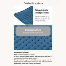 Almohadilla térmica multifuncional, calentamiento rápido, temperatura constante sostenida, lavable a máquina. - A - Ver 7