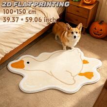 1pc 2026 New Duck Shaped Plush Carpet, Cartoon Animal 3D Tactile Floor Mat, Autumn/Winter Bestselling Decorative Rug, Bedroom Decor, Small Rug, Carpet, Home Decor, Living Room Carpet, Living Room Small Rug, Bedroom Carpet, Living Room Home Decor, Outdoor Carpet, Washable Carpet - Multicolor - View 6